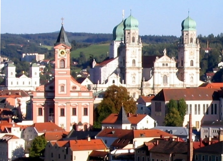 Église catholique à Passau, Allemagne