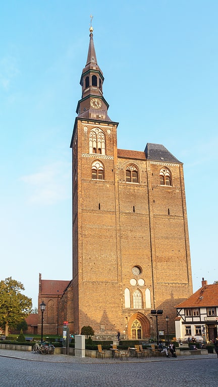 Evangelical church in Tangermünde, Germany