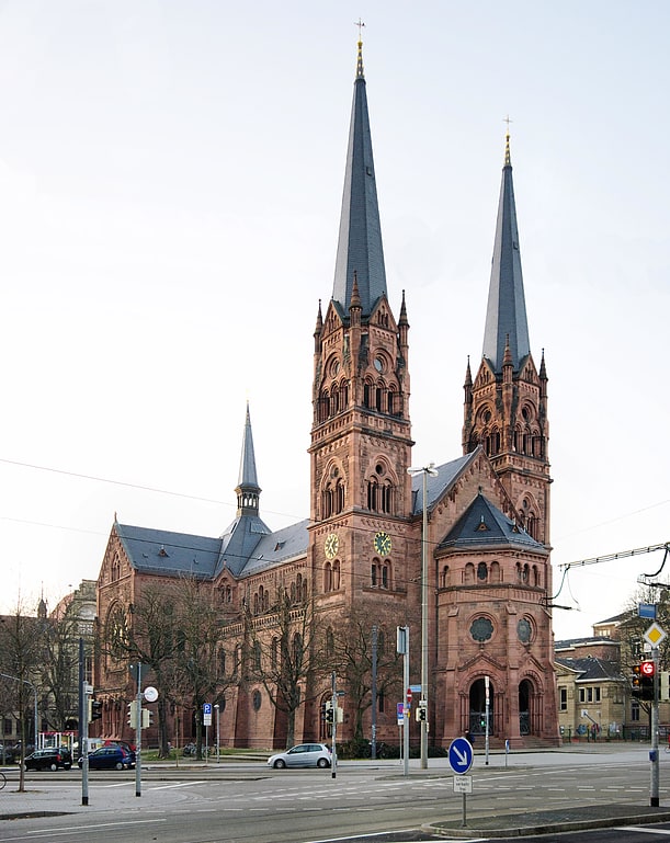 Catholic church in Freiburg im Breisgau, Germany