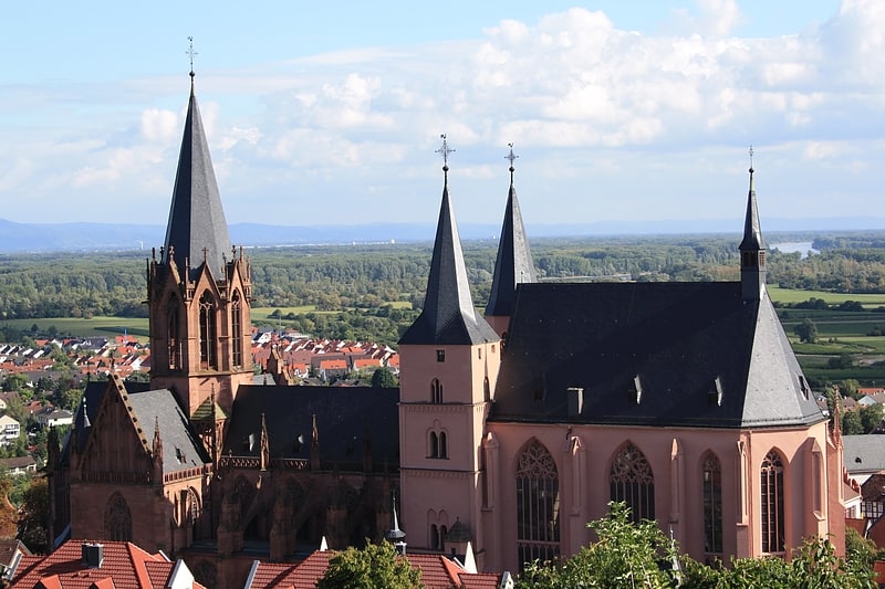 Evangelische Kirche in Oppenheim, Rheinland-Pfalz