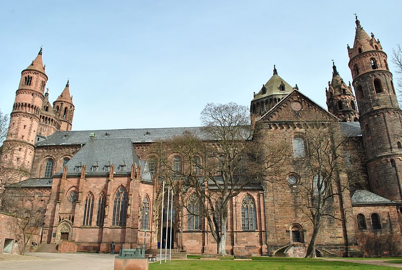 Cathédrale à Worms, Allemagne