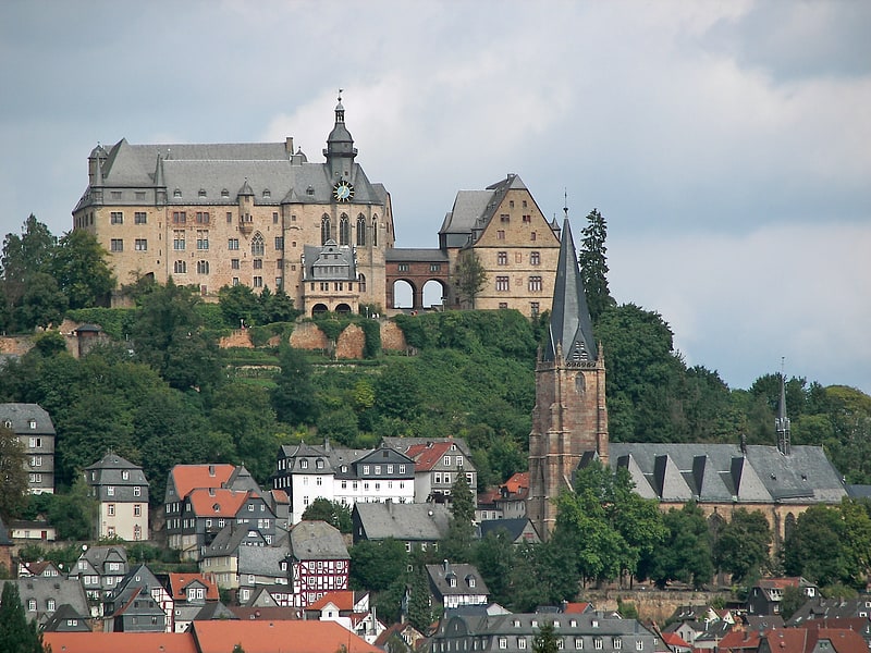 Castle in Marburg, Germany