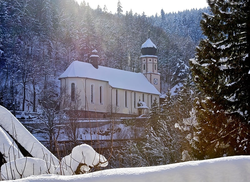 Church in Triberg im Schwarzwald, Germany