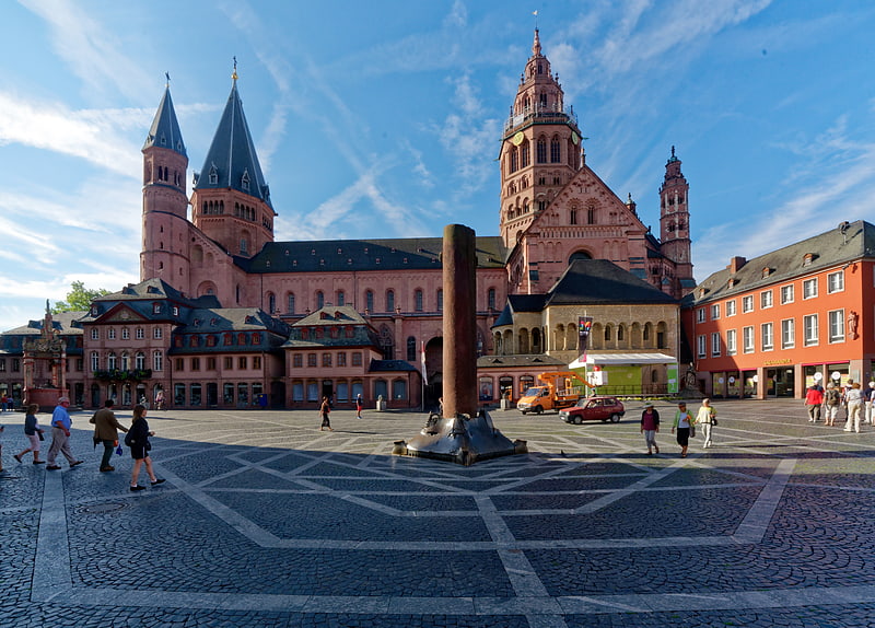 Kathedrale in Mainz, Rheinland-Pfalz