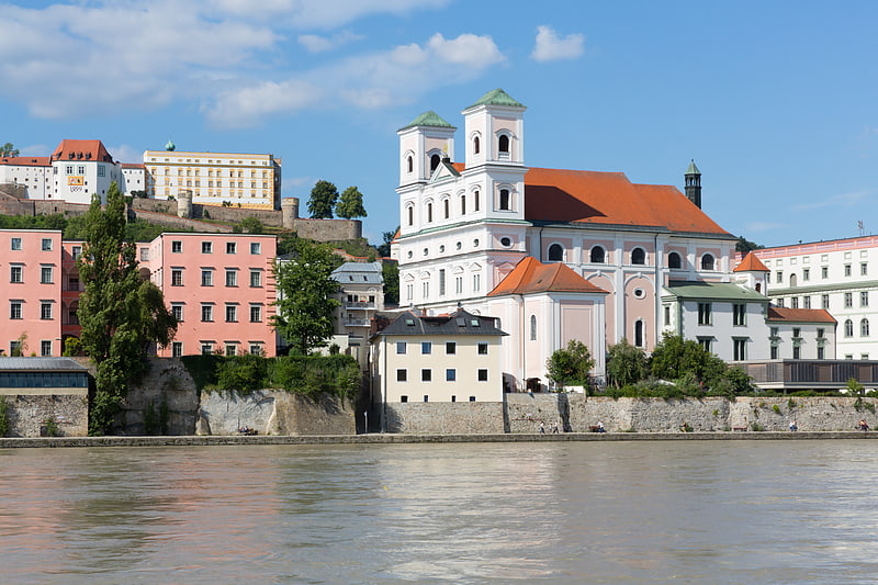 Catholic church in Passau, Germany