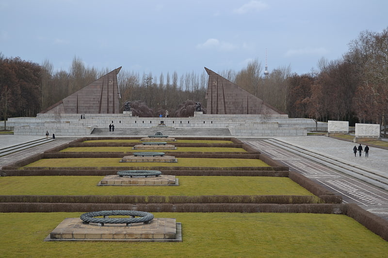 Monumento de guerra en Berlín, Alemania