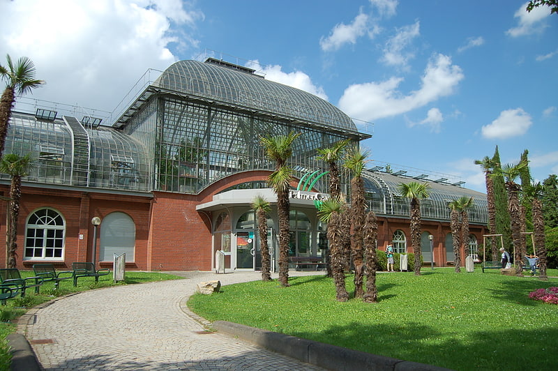 Botanical garden in Frankfurt, Germany