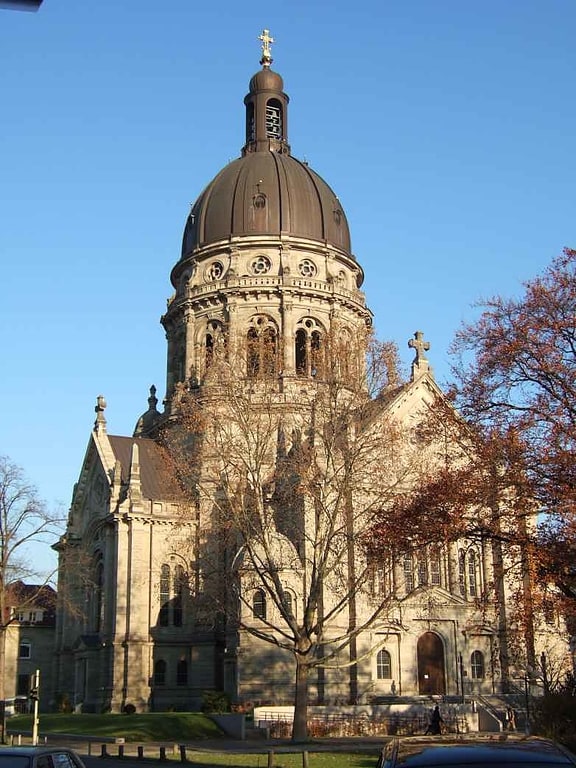 Evangelical church in Mainz, Germany