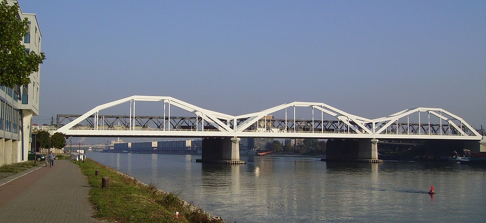 Brücke in Mannheim, Baden-Württemberg