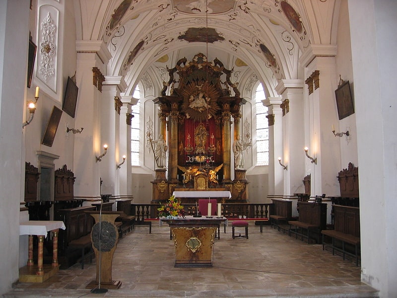 Katholische Kirche, Ellwangen (Jagst), Baden-Württemberg