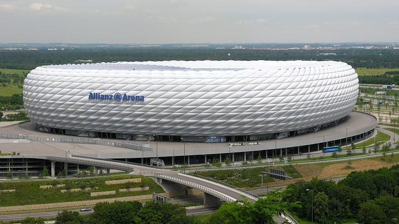 Stadion piłkarski w Monachium, Niemcy