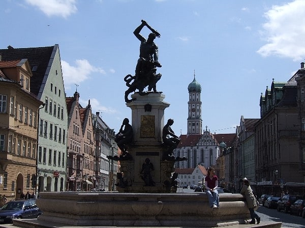 Historische Sehenswürdigkeit in Augsburg, Bayern