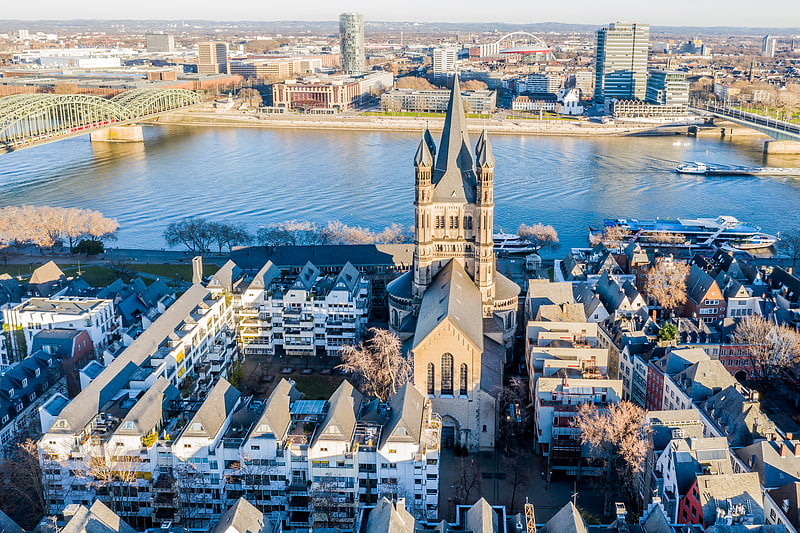 Église à Cologne, Allemagne