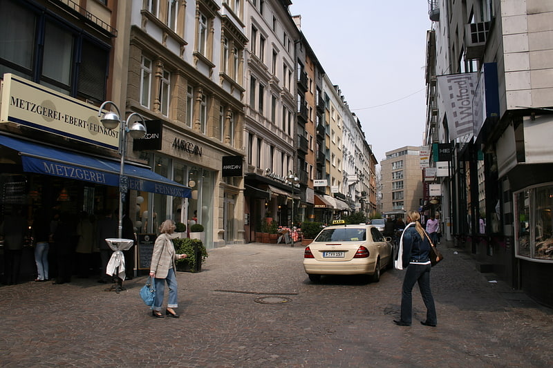 Street in Frankfurt, Germany