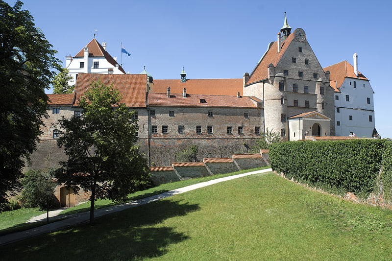 Burg in Landshut, Bayern