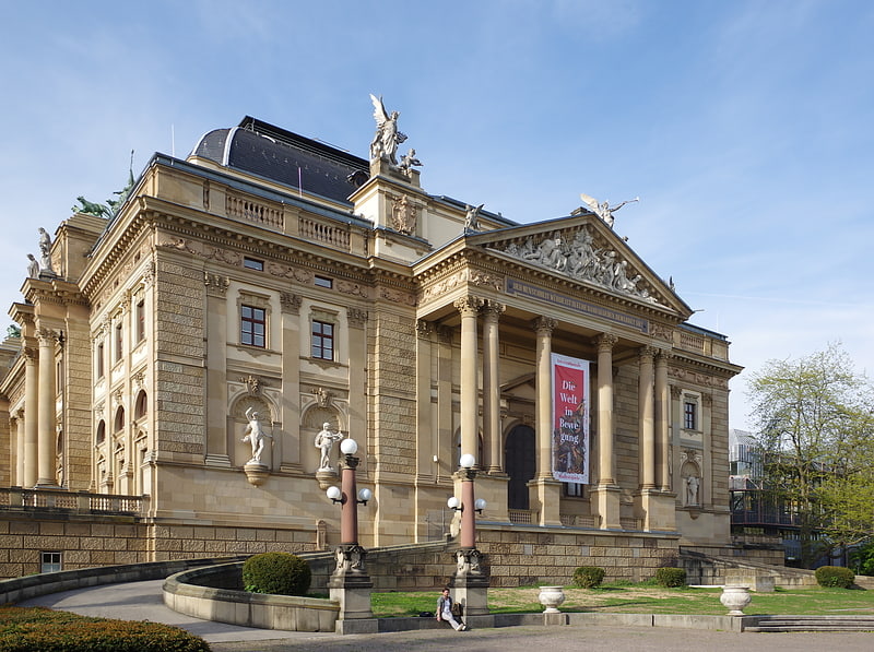 Théâtre à Wiesbaden, Allemagne