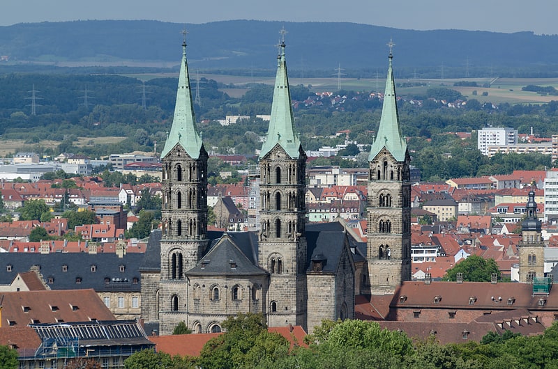 Cathédrale à Bamberg, Allemagne