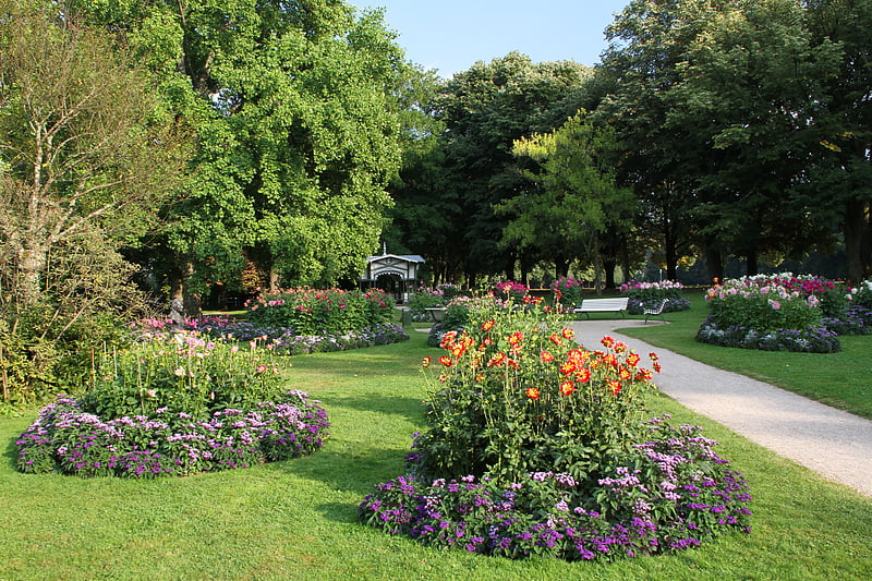 Parque en Baden-Baden, Alemania