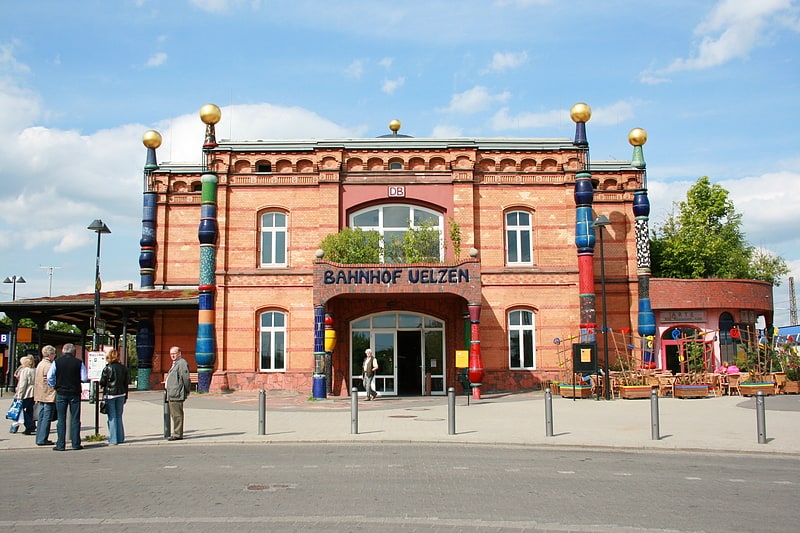 Stacja kolejowa w Uelzen, Niemcy