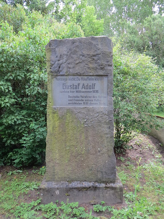 Gedenkstein Gustaf Adolf 1630