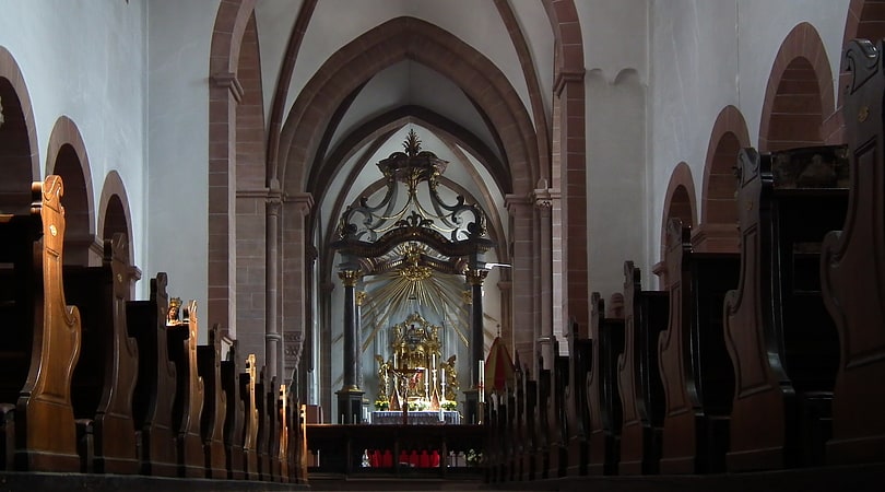 Kościół w Aschaffenburg, Niemcy