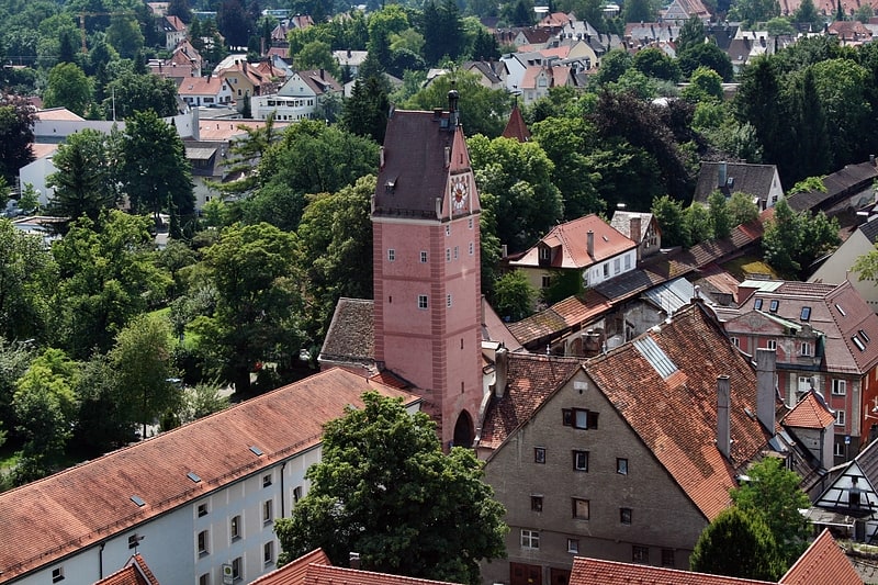 Historische Sehenswürdigkeit in Memmingen, Bayern