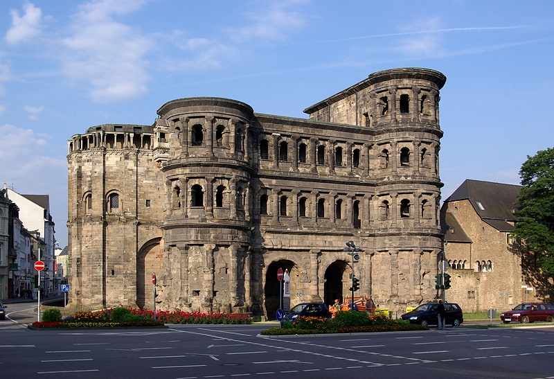 Lugar histórico en Tréveris, Alemania