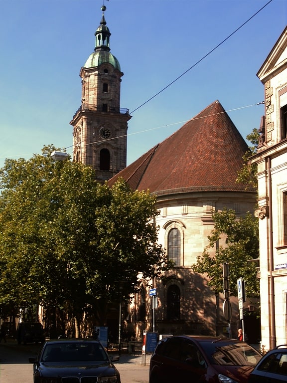 Evangelical church in Erlangen, Germany