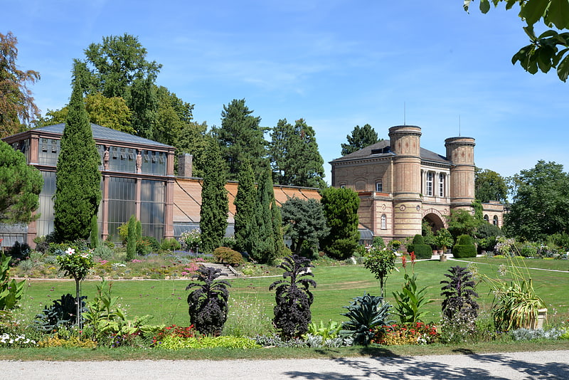 Botanical garden in Karlsruhe, Germany