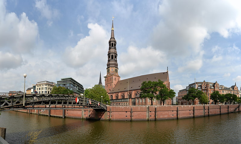 Église évangélique à Hambourg, Allemagne