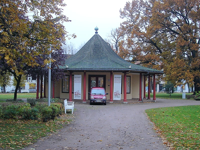 Öffentlicher Park in Bad Doberan, Mecklenburg-Vorpommern