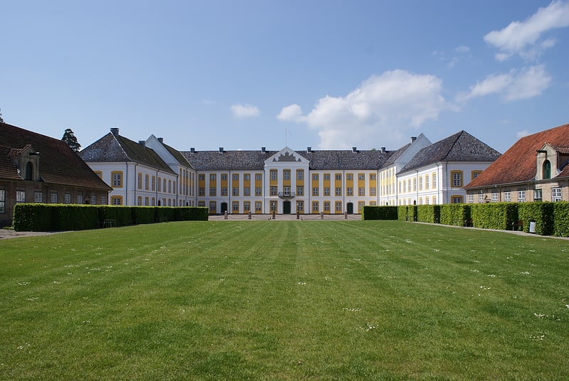 Palace in Augustenborg, Denmark, Kingdom of Denmark