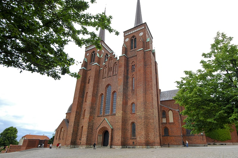 Catedral en Roskilde, Dinamarca