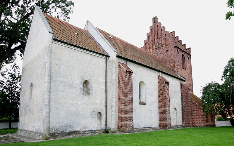 Protestant church in Roskilde, Kingdom of Denmark