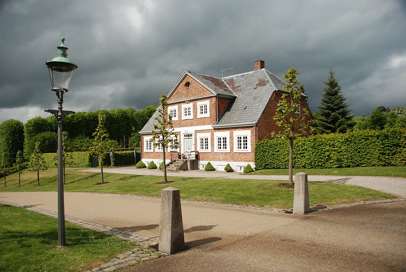 Historical landmark in Hillerød, Denmark