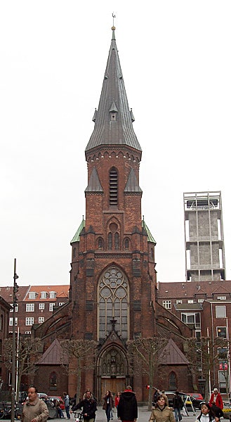 Iglesia católica en Aarhus, Dinamarca