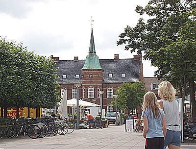 City or town hall in Silkeborg, Denmark