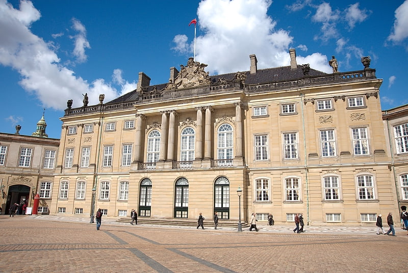 Palacio en Copenhague, Dinamarca