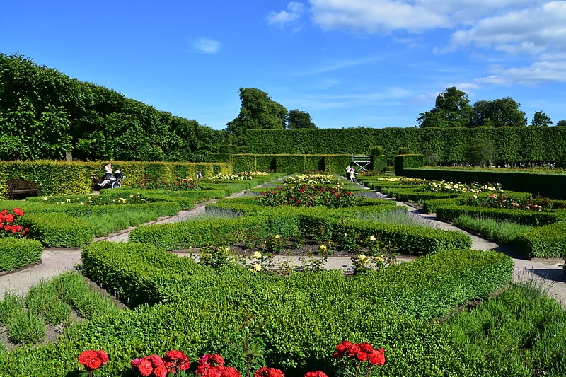 Garden in Copenhagen, Denmark
