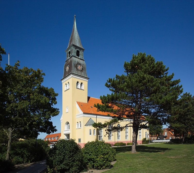 Lutherische Kirche in Skagen, Dänemark