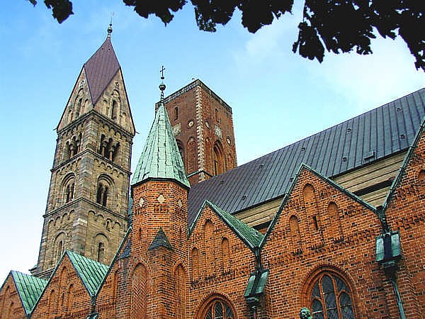 Catedral en Ribe, Dinamarca