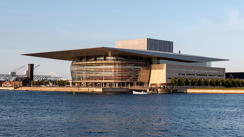 National opera house in Copenhagen, Denmark