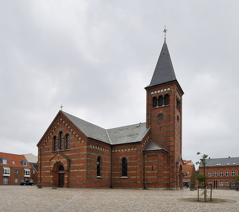 Lutheran church in Esbjerg, Denmark