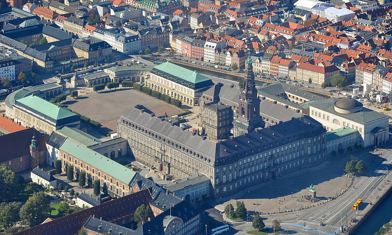 Schloss in Kopenhagen, Dänemark