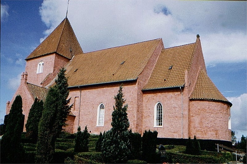 Christian church in Nykøbing Falster, Kingdom of Denmark