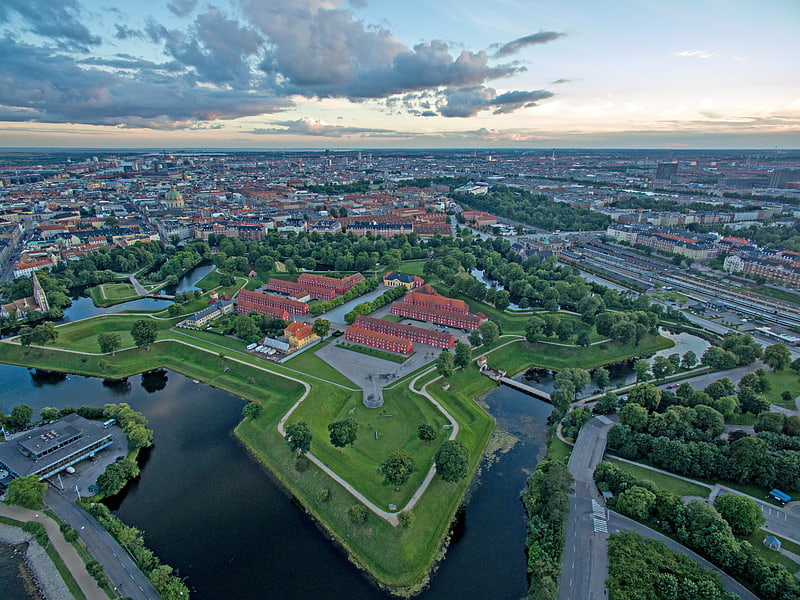 Fortaleza en Copenhague, Dinamarca