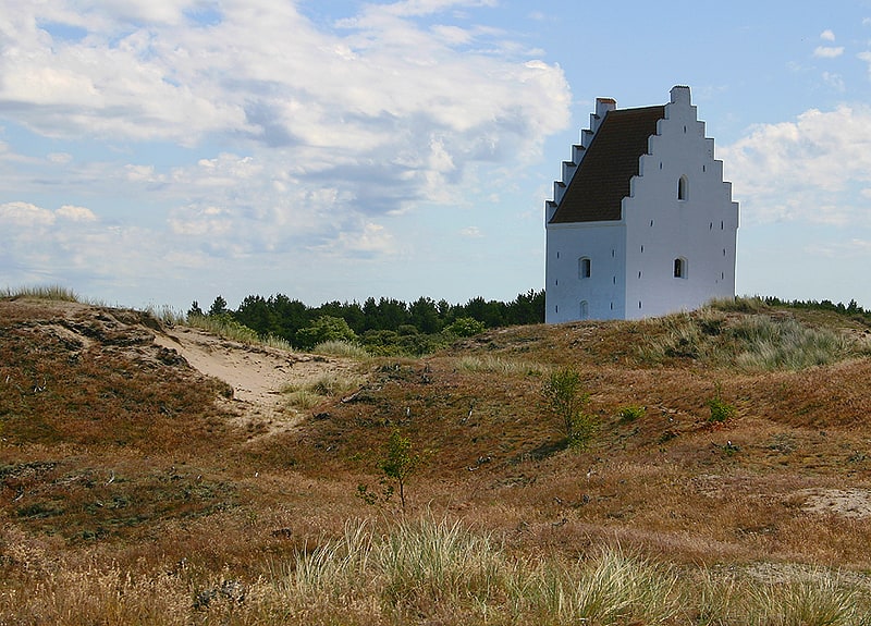 Site historique à Skagen, Danemark