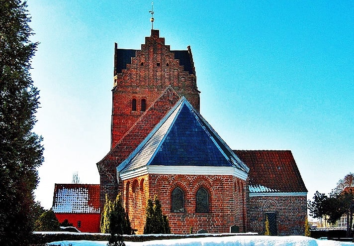 Church in Stokkemarke, Denmark