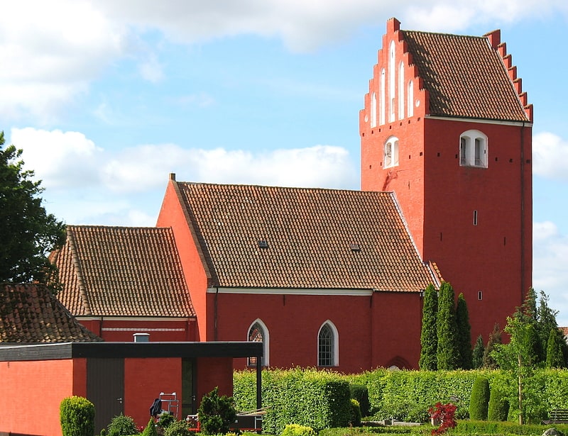 Church in Nørre Alslev, Kingdom of Denmark