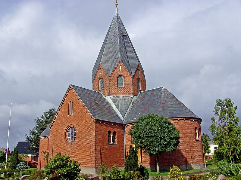 Lutherische Kirche, Hadsund Sogn, Dänemark